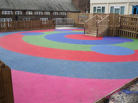cheap outdoor play area flooring